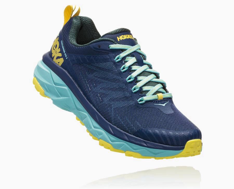 Hoka One One Trail Schoenen Dames - Challenger Atr 5 - Blauw - XV9083751